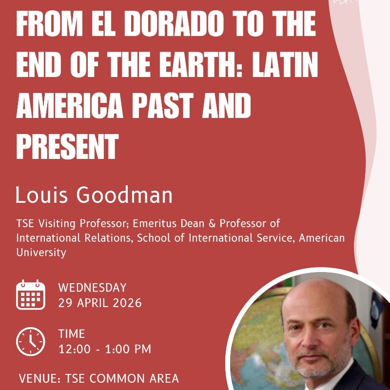 TSE Spring Lectures | From El Dorado to the End of the Earth: Latin America Past and Present