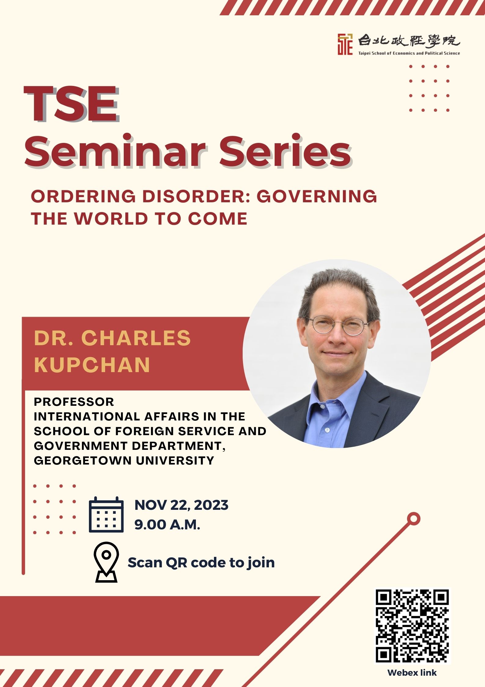 Fall 2023 Seminar Series | Ordering Disorder: Governing the World to Come