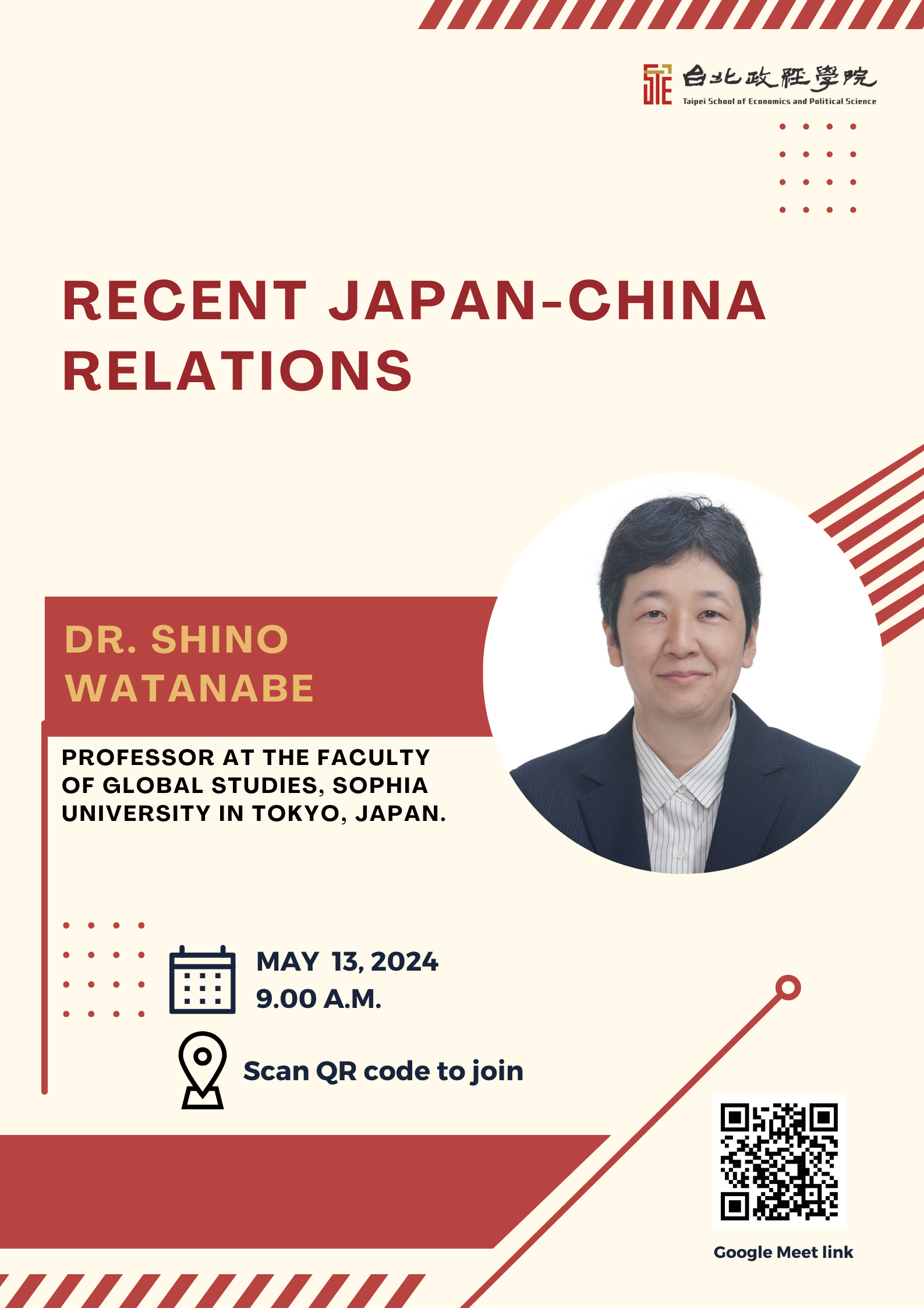 Fall 2023 Seminar Series | Recent Japan-China Relations